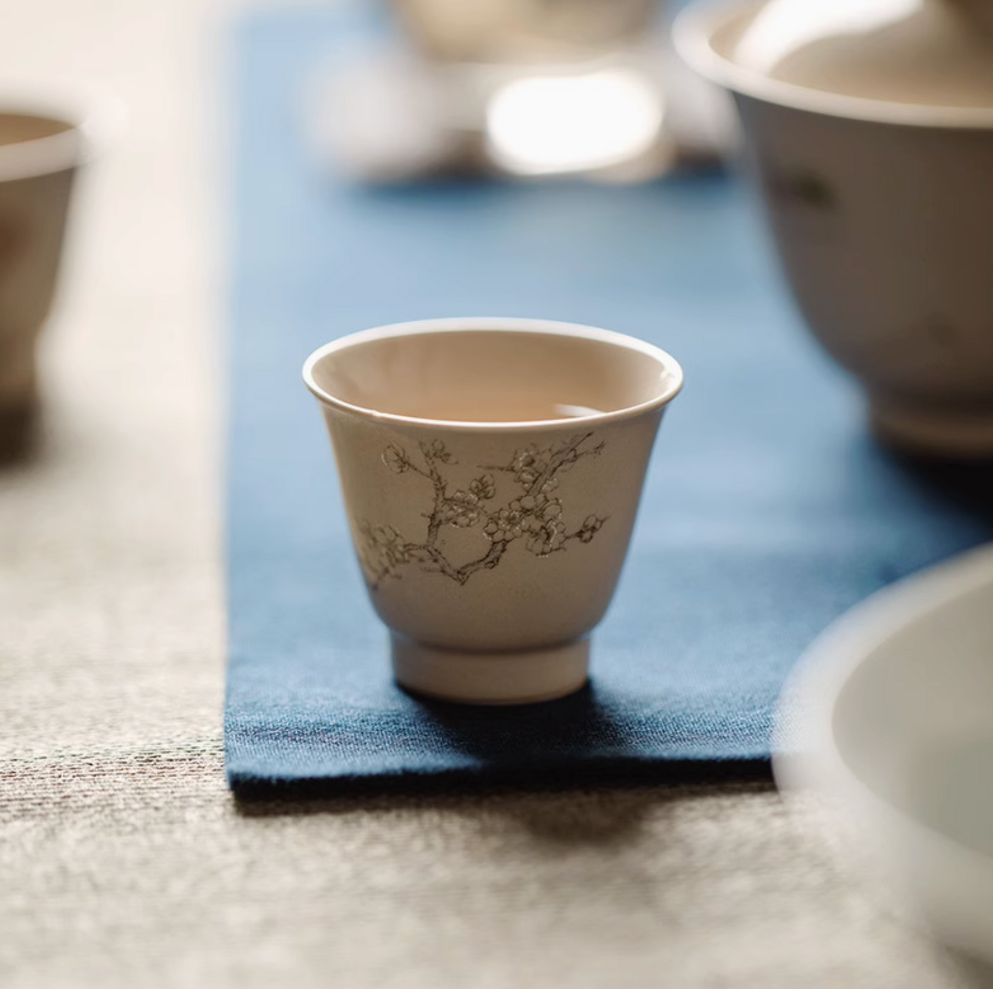 Vegetal Ash Glaze Color Gift Box Home Tea Set