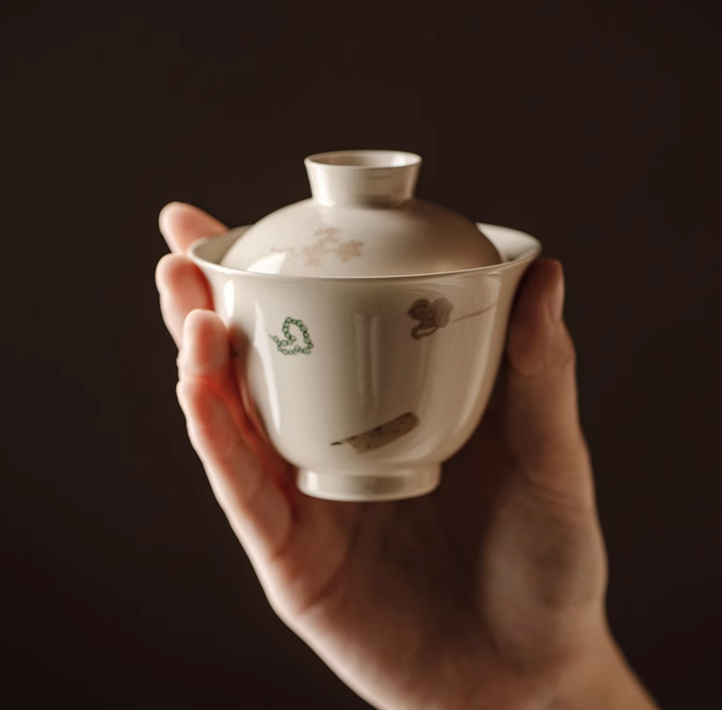 Vegetal Ash Glaze Color Gift Box Home Tea Set