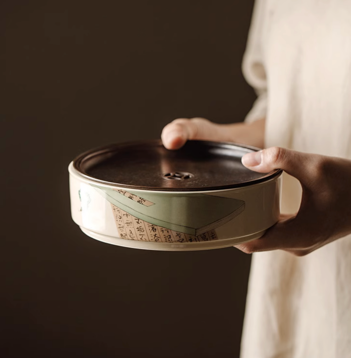 Vegetal Ash Glaze Color Gift Box Home Tea Set