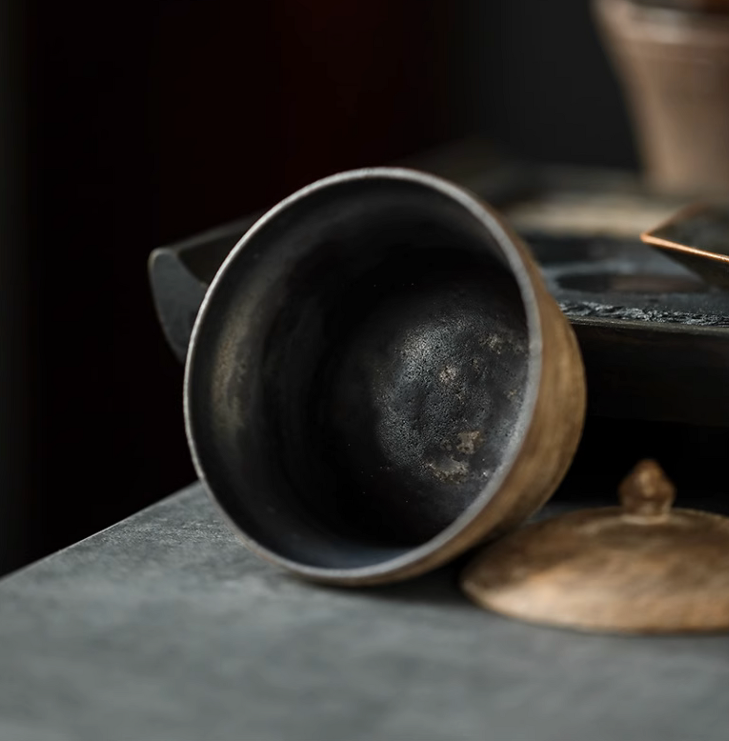 "FULU" Artistic Ceramic Tea Set from Jingdezhen